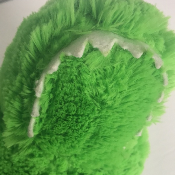 Baby Ganz Green Alligator Croc Fuzzy Plush - Picture 7 of 9